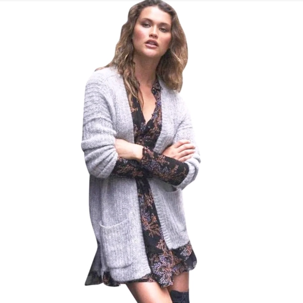 *SOLD* Free People Alpaca Boho Sweater Small - Picture 1 of 8